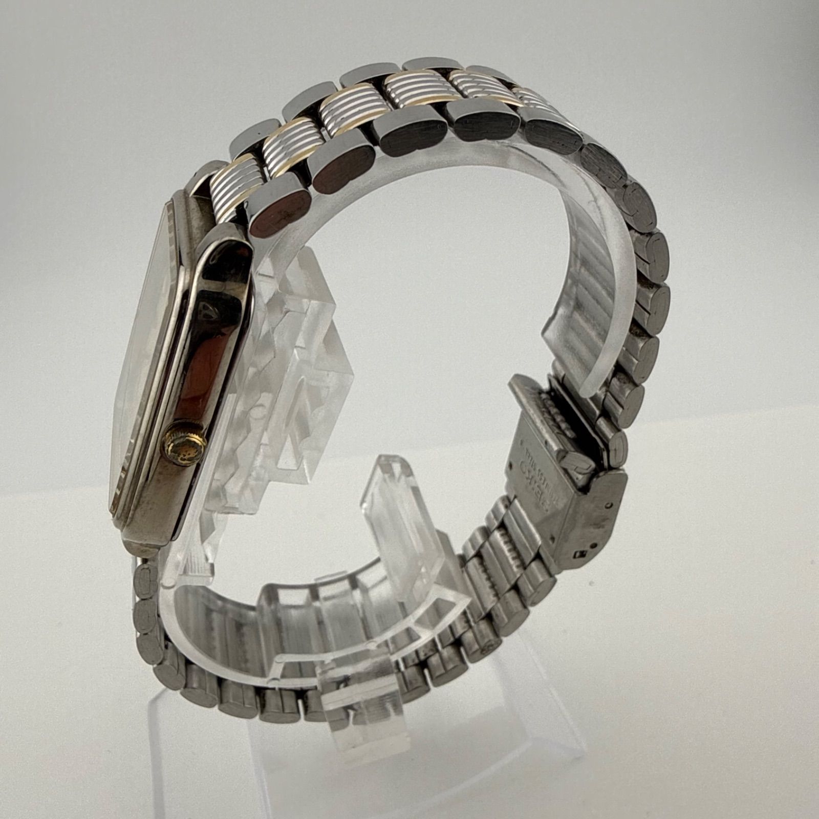 SEIKO セイコー スクエア 7N22-5A90 メンズ 腕時計 クォーツ 稼働品