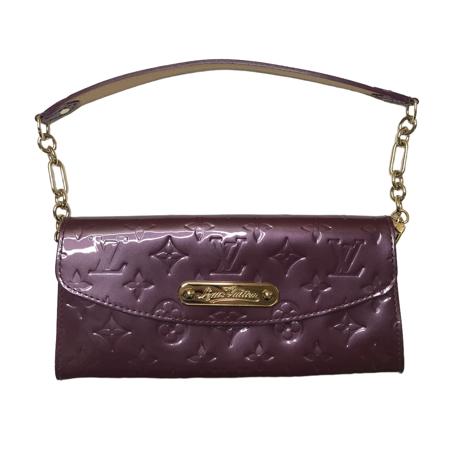 LOUIS VUITTON ルイ・ヴィトン/サンセットブルーバード/ヴェルニ/ヴィオレット/M93571/TH0***/SAランク/94【中古】 LOUIS VUITTON（ルイ・ヴィトン） ルイ・ヴィトン/サンセットブルー