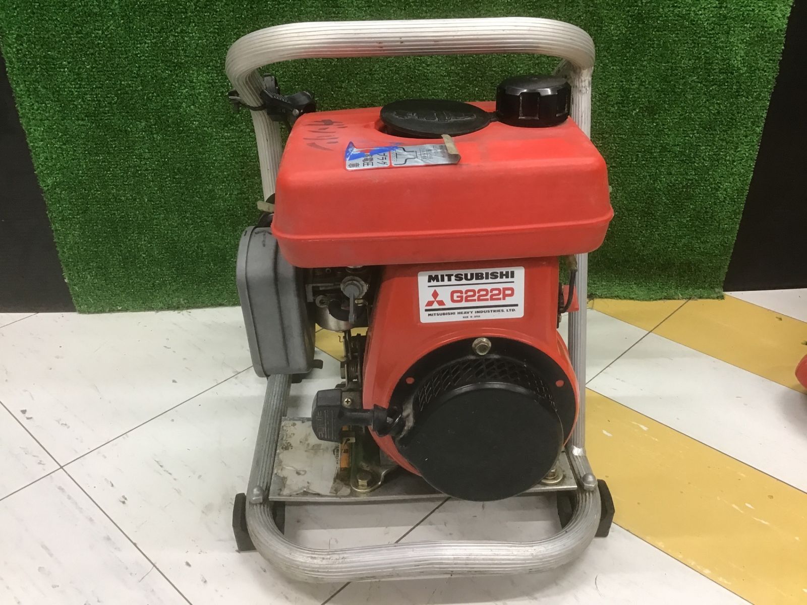 【中古現状品】アサバ　小型高圧エンジン動力噴霧機　EP-160M　スロットル破損有●アクトツール富山店●P