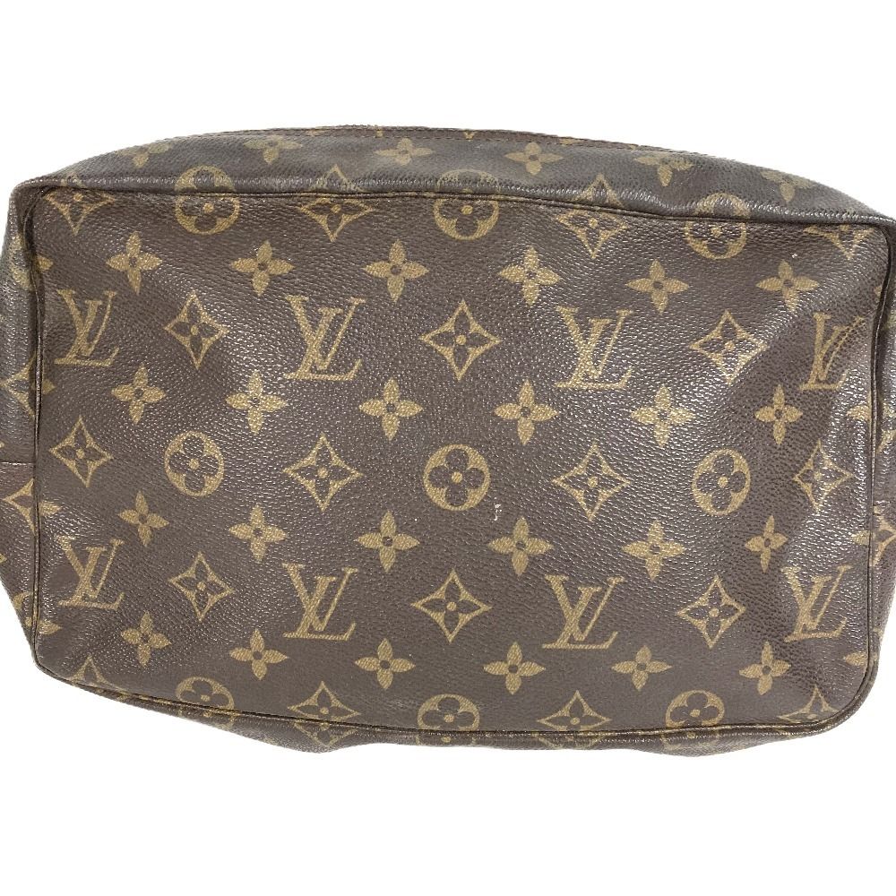 ルイヴィトン LOUIS VUITTON セカンドバッグ モノグラム トゥルーストワレット28 化粧ポーチ クラッ ブラウン LOUIS VUITTON ルイヴィトン 化粧ポーチ トゥルーストワレット28