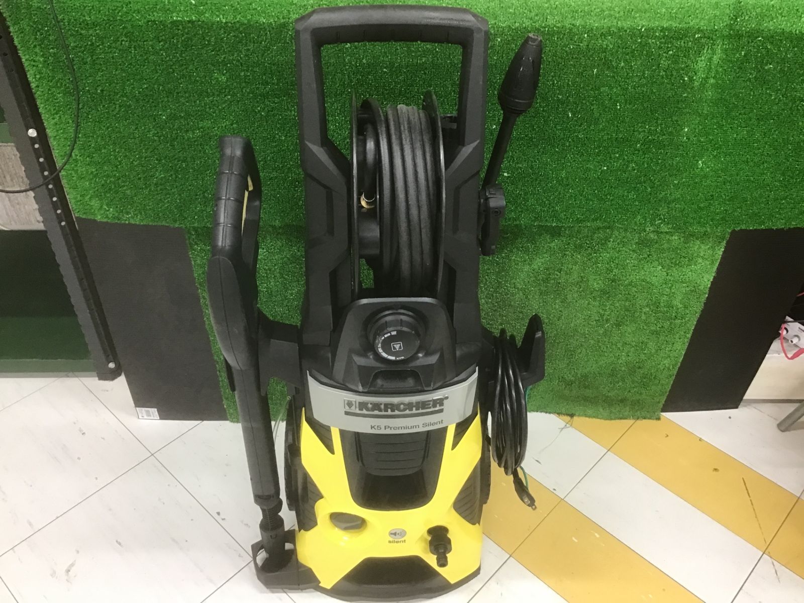 【中古動作品】60Hzケルヒャー(Karcher) 高圧洗浄機 K5 プレミアムサイレント●アクトツール富山店●P福