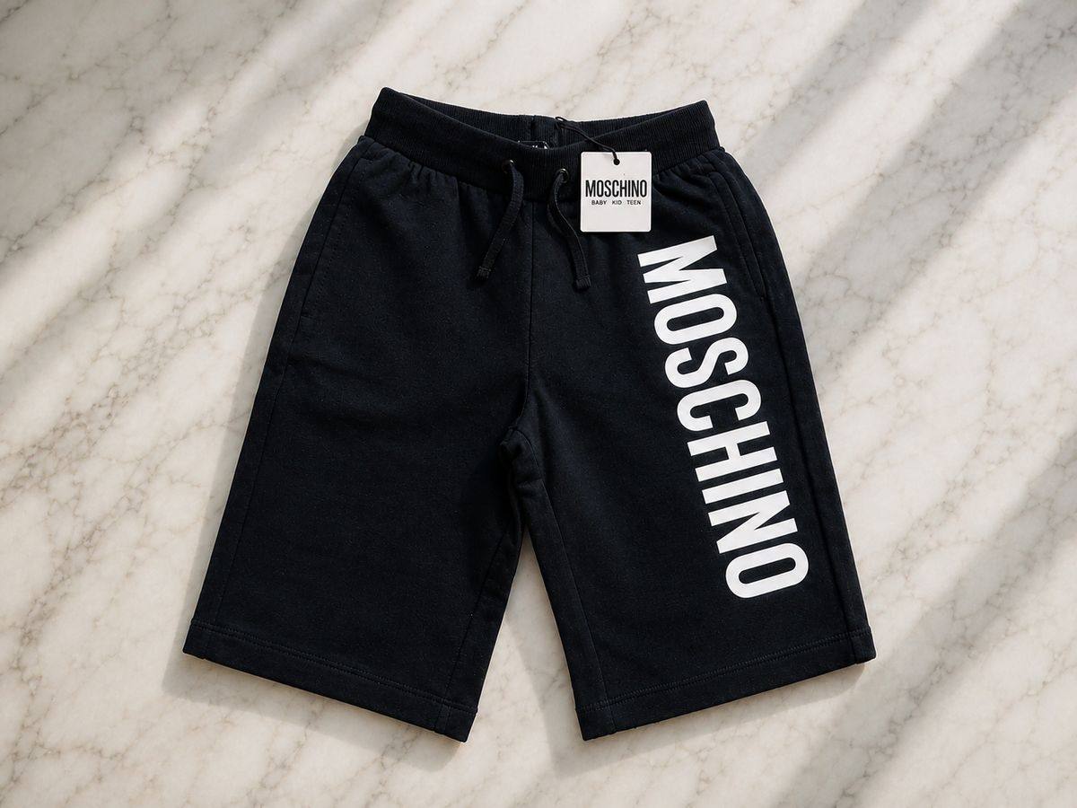 (新品) モスキーノ キッズ ハーフパンツ (4y 14y)