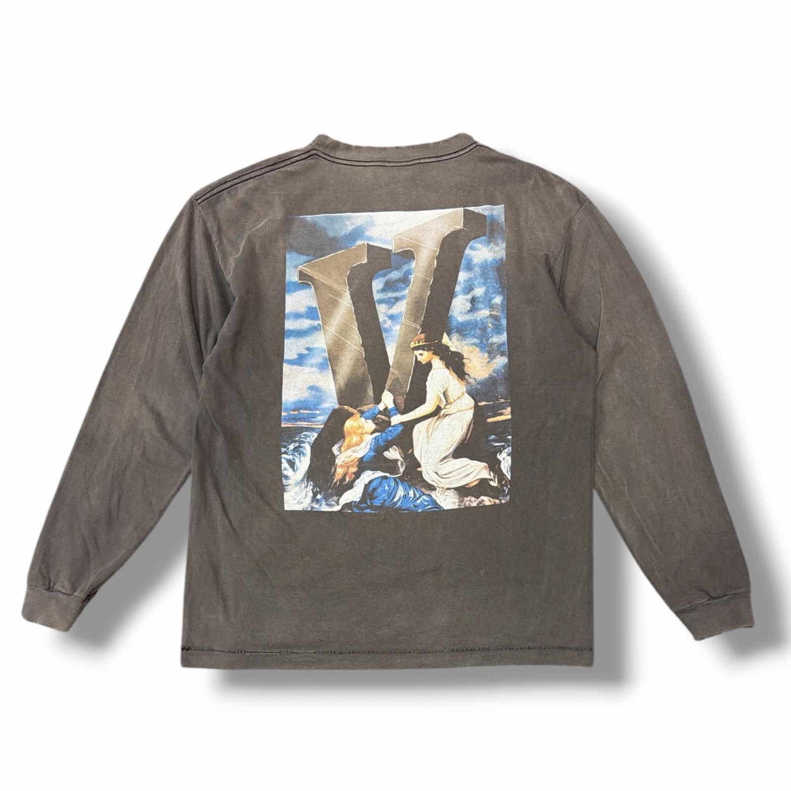 参考上代36300円 SAINT MICHAEL × VLONE 22AW VL_LS TEE / MARIA 