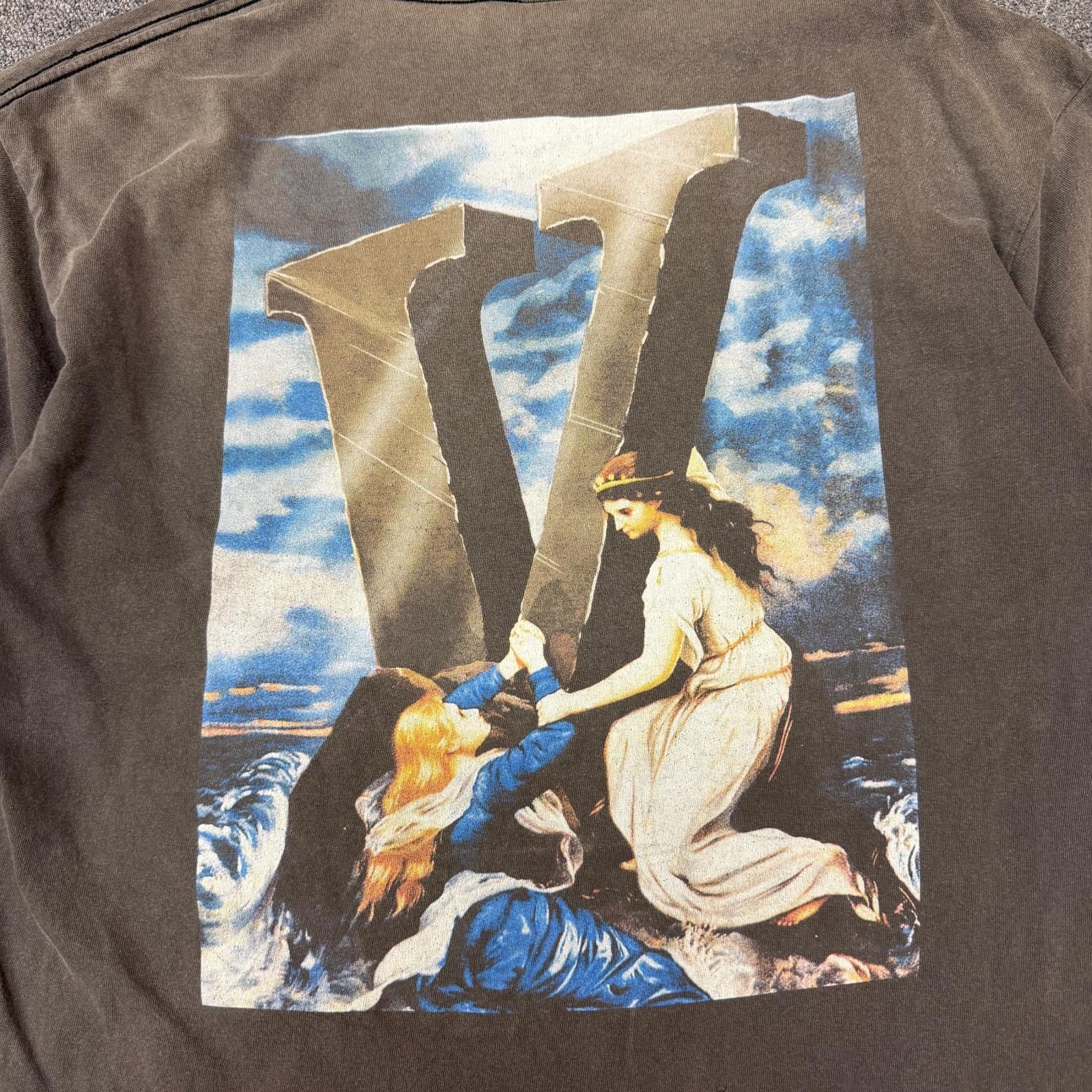 参考上代36300円 SAINT MICHAEL × VLONE 22AW VL_LS TEE / MARIA 