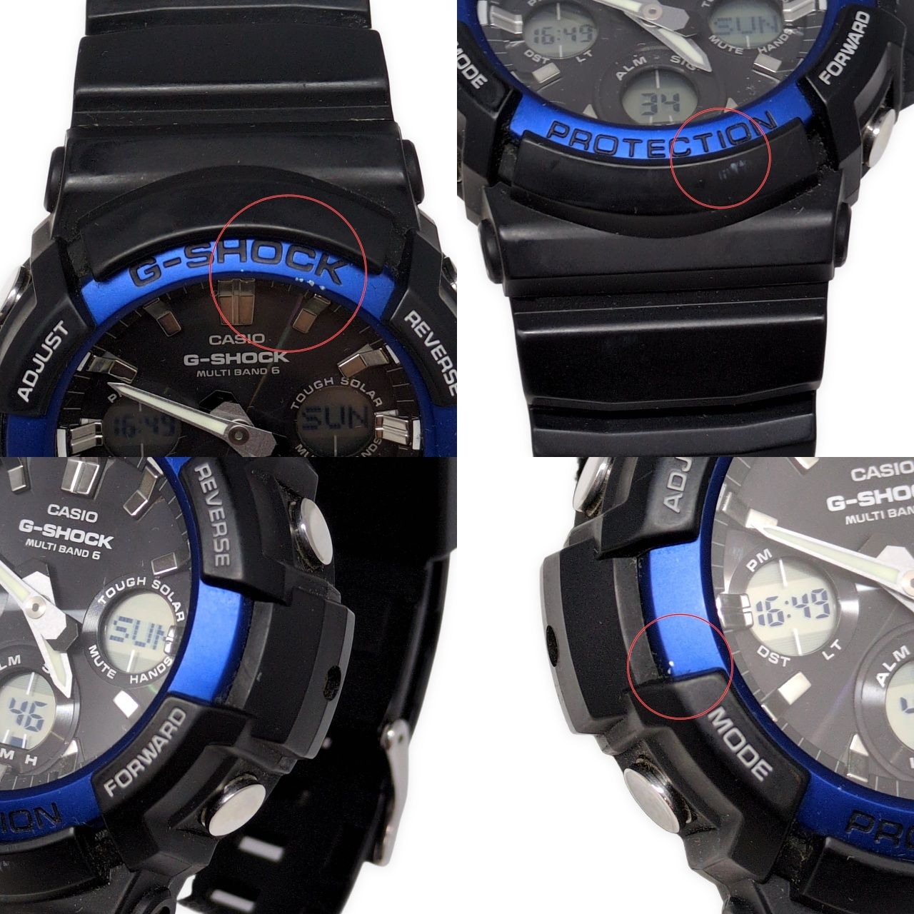 G-SHOCK ジーショック GAW-100B-1A2 電波ソーラー ビッグケース メタル 