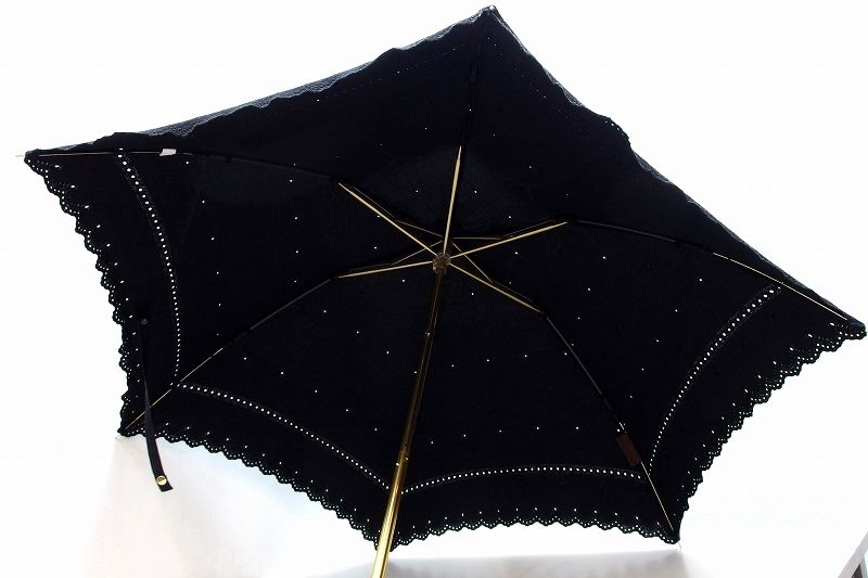 【美品】CELINE 折りたたみ傘　マカダム　トリオンフ　総柄　ブラック　廃番 CELINE - CELINE(セリーヌ) 折りたたみ傘美品 黒×ブラウンの通販 by