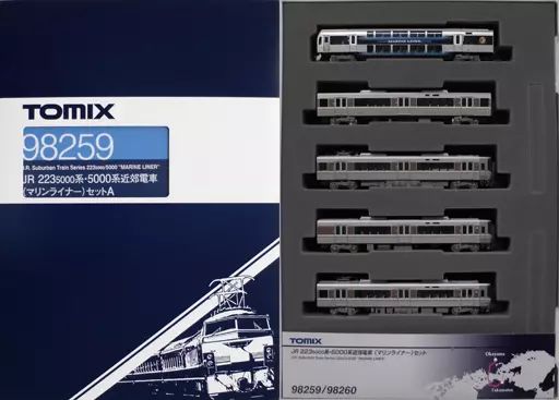 専用出品 中古】鉄道模型 1/150 223 5000系・5000系近郊電車 マリンライナー 5両