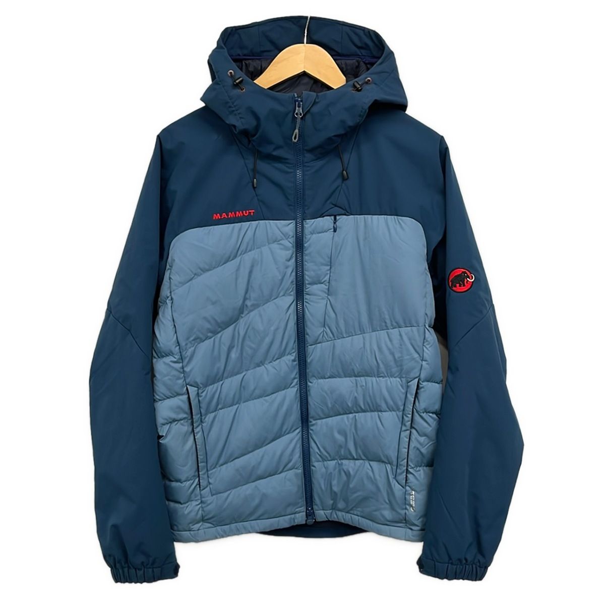 MAMMUT(マムート) ブルゾン サイズL L メンズ - ブルー 長袖/中綿/秋 