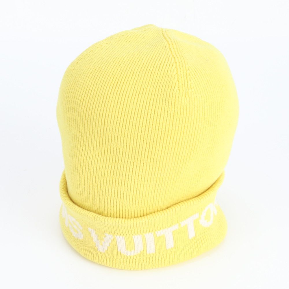 【美品】LOUIS VUITTON ニット帽　LVカップ 極美品 ルイヴィトン LVカップ ニットキャップ ビーニー ニット帽 帽子