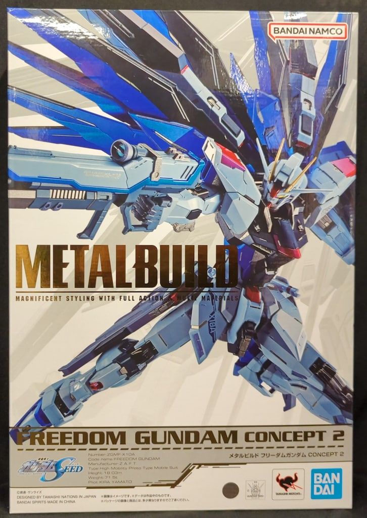 BANDAI SPIRITS METAL BUILD 機動戦士ガンダムSEED フリーダムガンダム CONCEPT 2
