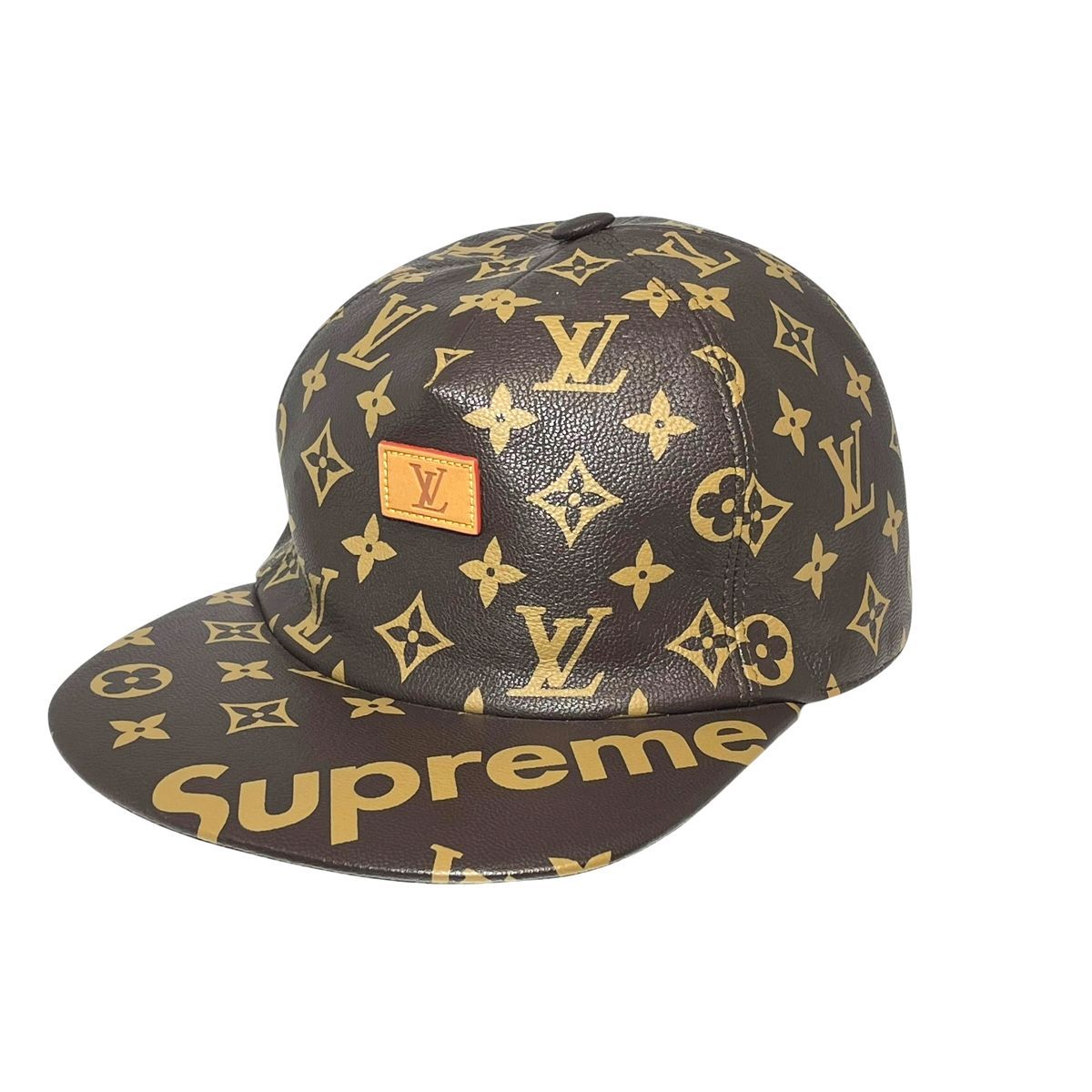 中古】 LOUIS VUITTON ルイ・ヴィトン LV 5パネル キャップ MP1879