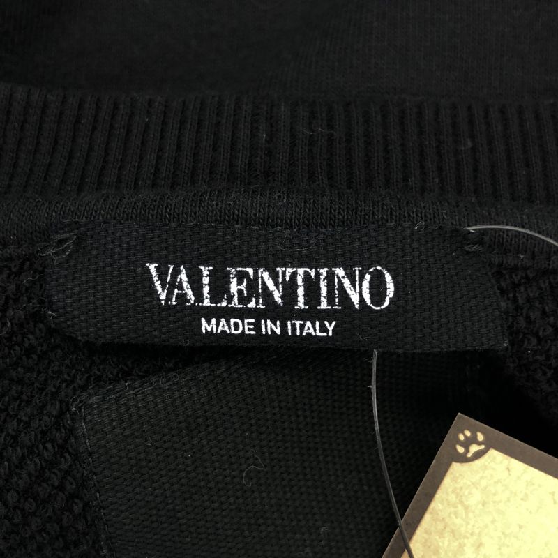 中古】VALENTINO GARAVANIスタッズスウェット ブラック XS[19] - メルカリ