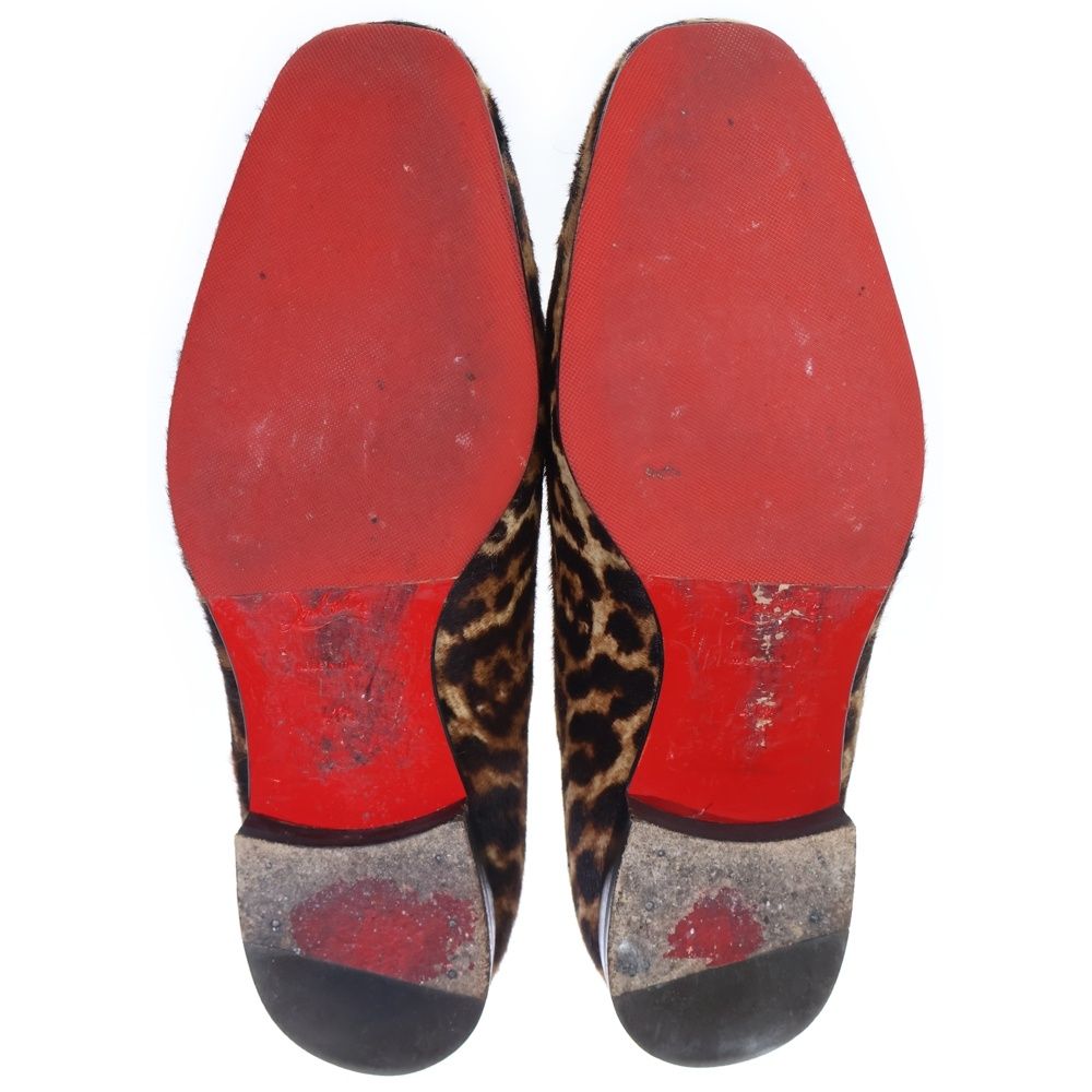 CHRISTIAN LOUBOUTIN (クリスチャンルブタン) ハラコ レオパード
