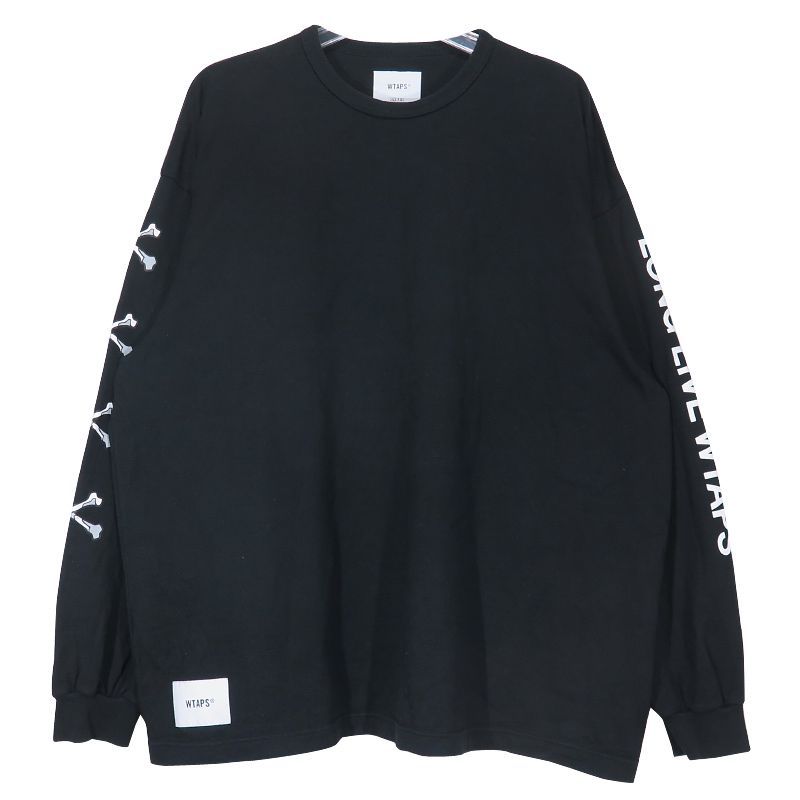 WTAPS ダブルタップス 22AW LXLXW/LS/COTTON 222ATDT-CSM12 LONG LIVE