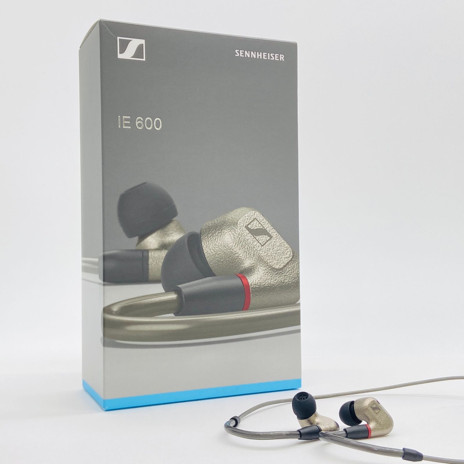 新品同様 美品 SENNHEISER IE600 インイヤー イヤホン【C7496-60