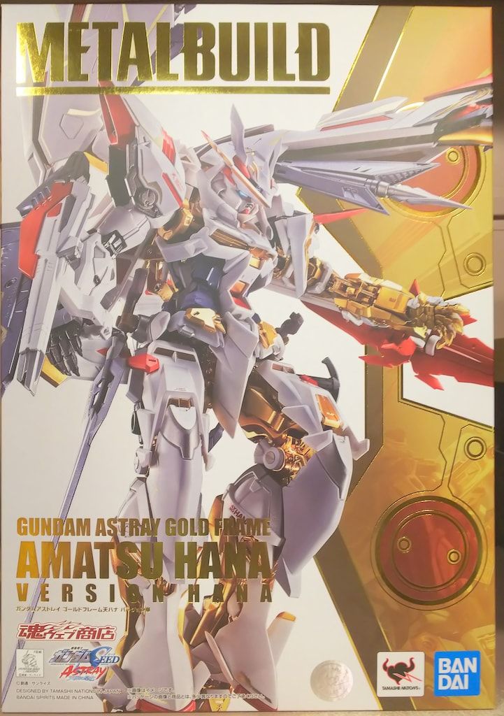 BANDAI SPIRITS METAL BUILD ガンダムアストレイ ゴールドフレーム天ハナ バージョン華