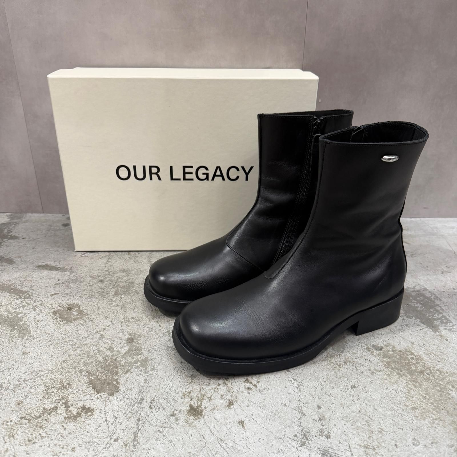 参考上代123200円 Our Legacy CAMION BOOT カミオンブーツ 革靴 アワー