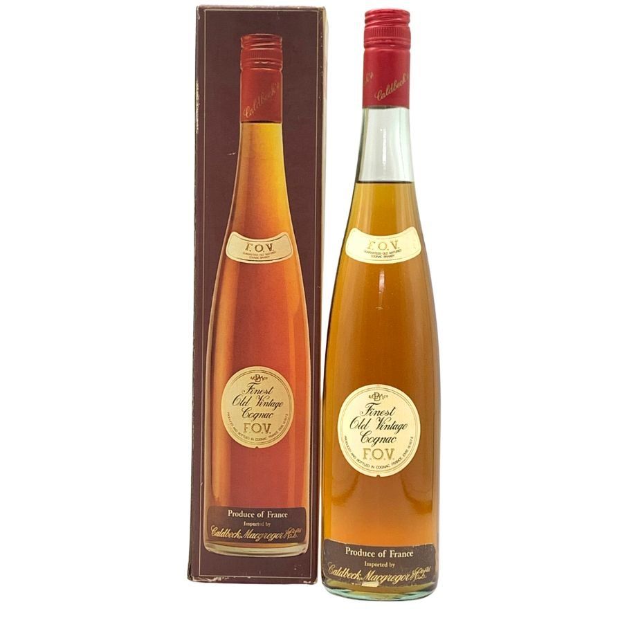 【未開栓】F.O.V. Finest Old Vintage F.O.V. コニャック 700ml 未開栓 状態良好 - メルカリ