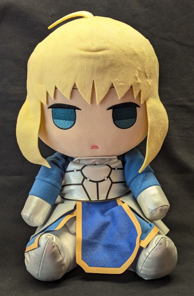 セイバー マルイコラボぬいぐるみ 劇場版 Fateイベント限定 Gift マルイコラボぬいぐるみ 劇場版 Fate/stay night [Heaven's Feel
