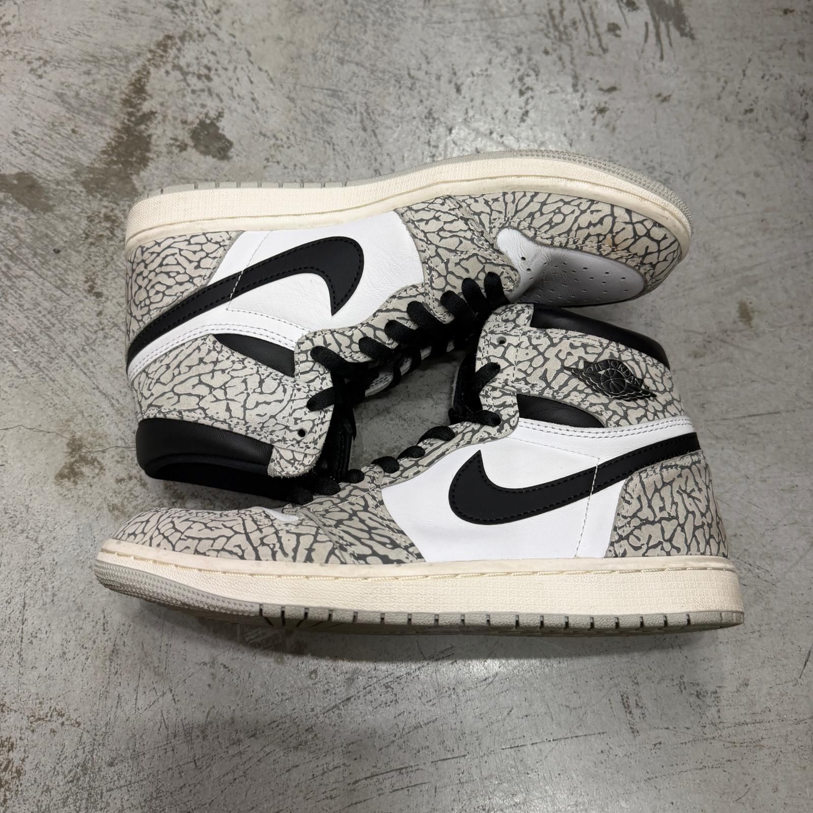 NIKE Air Jordan 1 High OG エアジョーダン1 ハイ ホワイトセメント 