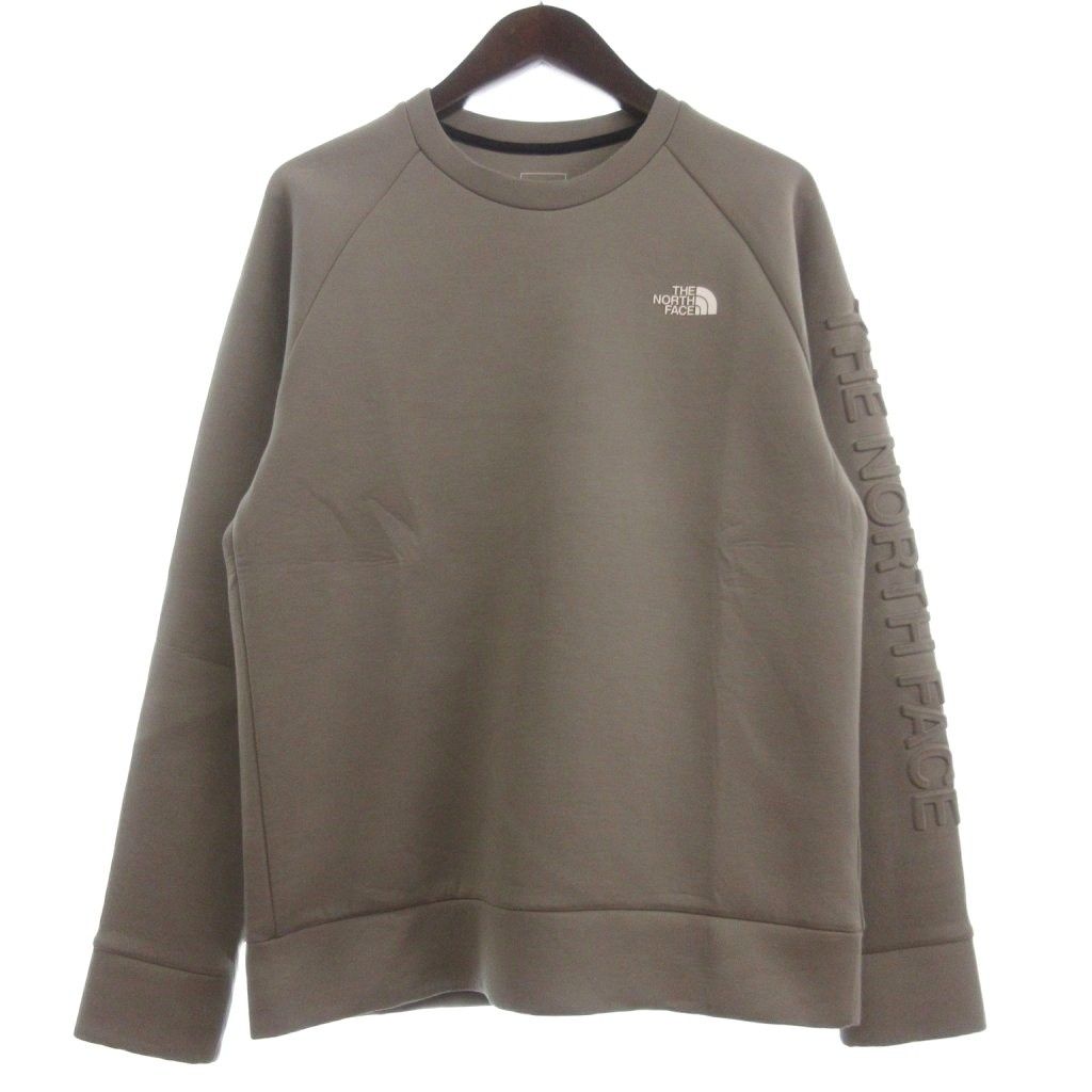 ザノースフェイス THE NORTH FACE スウェット トレーナー 長袖 ロゴ NT12087 グレー M