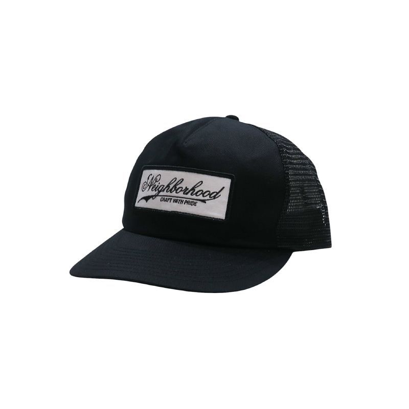 新品 NEIGHBORHOOD ネイバーフッド 24SS MESH CAP-1 241YGNH-HT11 メッシュ キャップ ブラック 帽子 Mayz