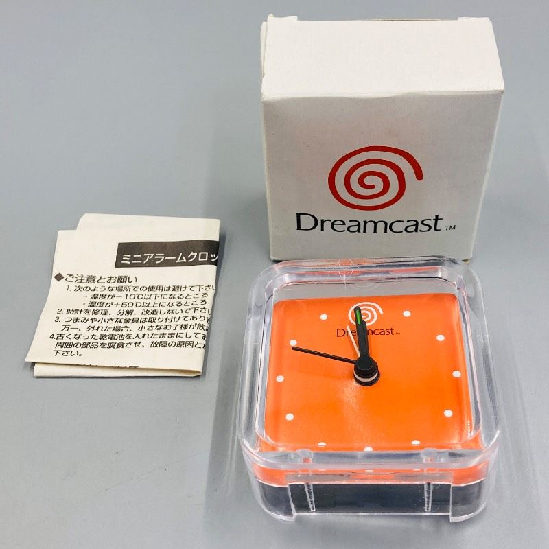 【動作確認済み】セガ ドリームキャスト 非売品 ミニアラームクロック SEGA Dreamcast ドリキャス HK1