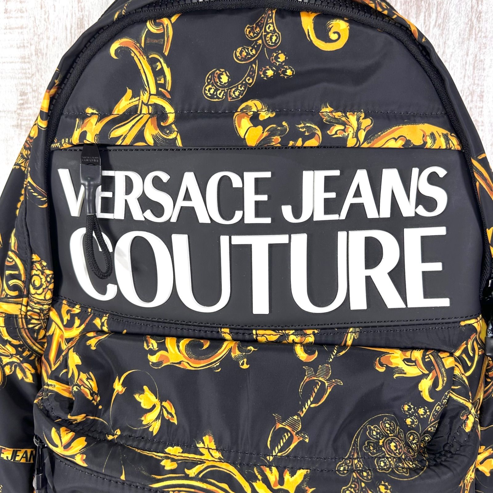 Versace Jeans Couture ヴェルサーチェジーンズクチュール 3Dロゴ 総柄 