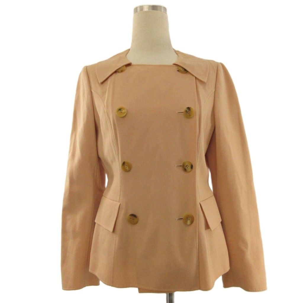 フォクシー FOXEY ジャケット ダブルブレスト ウール ストレッチ