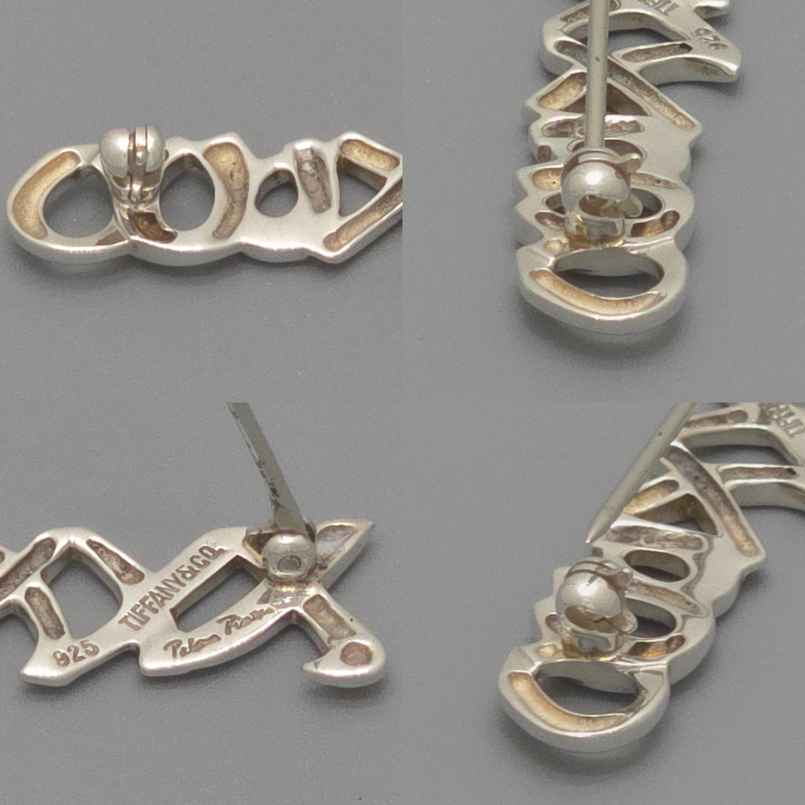 TIFFANY&CO. ティファニー パロマ・ピカソ ラブ&キス ブローチ TIFFANY&CO. ティファニー パロマ・ピカソ ラブ&キス ブローチ