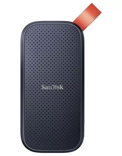 【中古】PCハード サンディスク 外付けポータブルSSD 2TB[SDSSDE30-2T00-J26]
