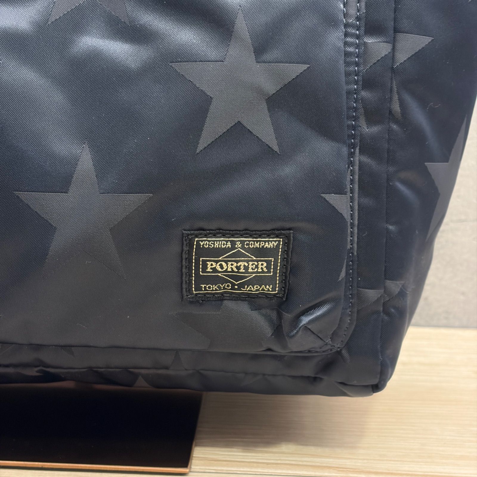 希少✨️ PORTER FLAG ヘルメットバッグ 2way 星柄 ブラック 【公式通販】