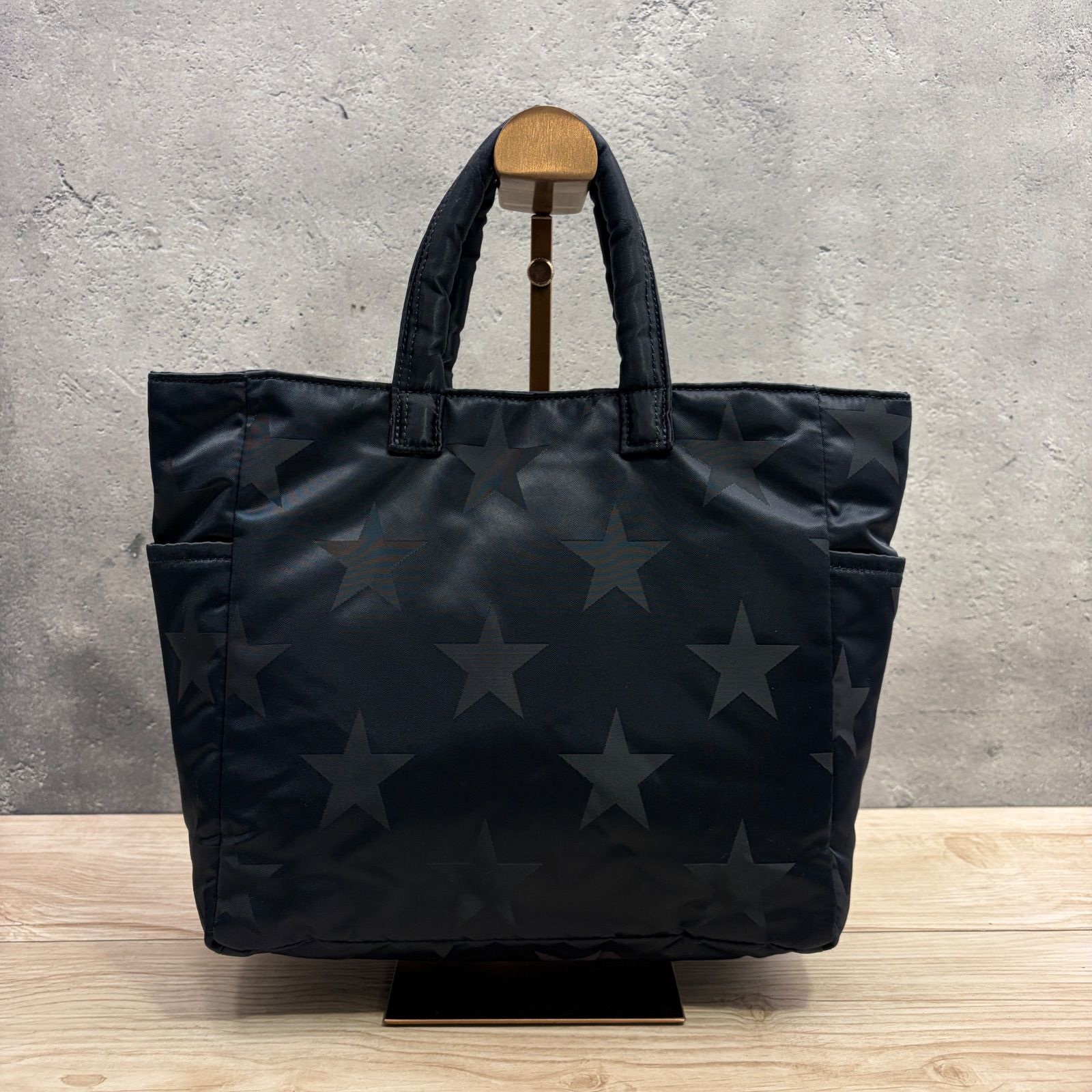 ✨PORTER FLAG 星柄 トートバッグ アイアンブルー 美品 N2-881 - メルカリ
