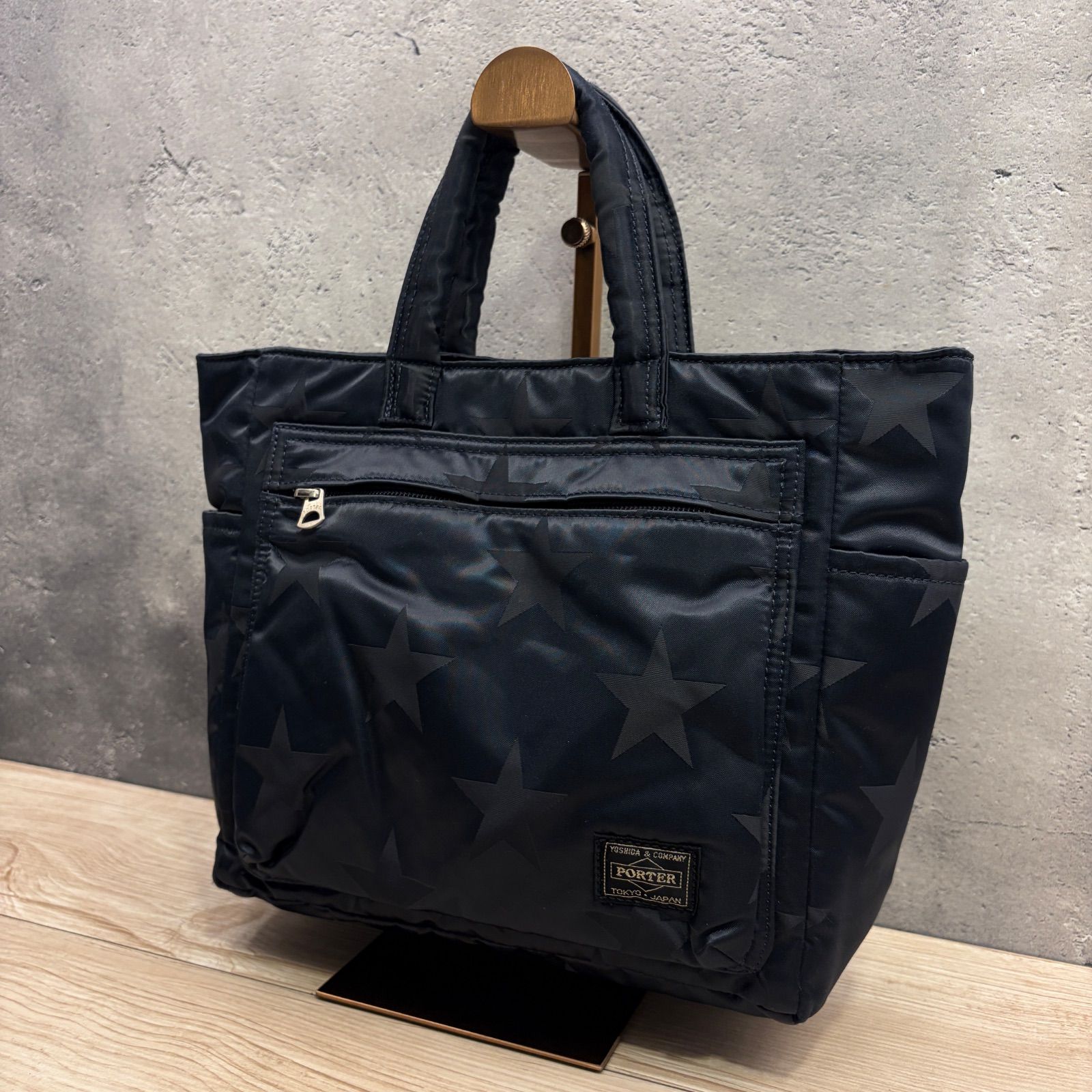 希少✨️ PORTER FLAG ヘルメットバッグ 2way 星柄 ブラック 【公式通販】