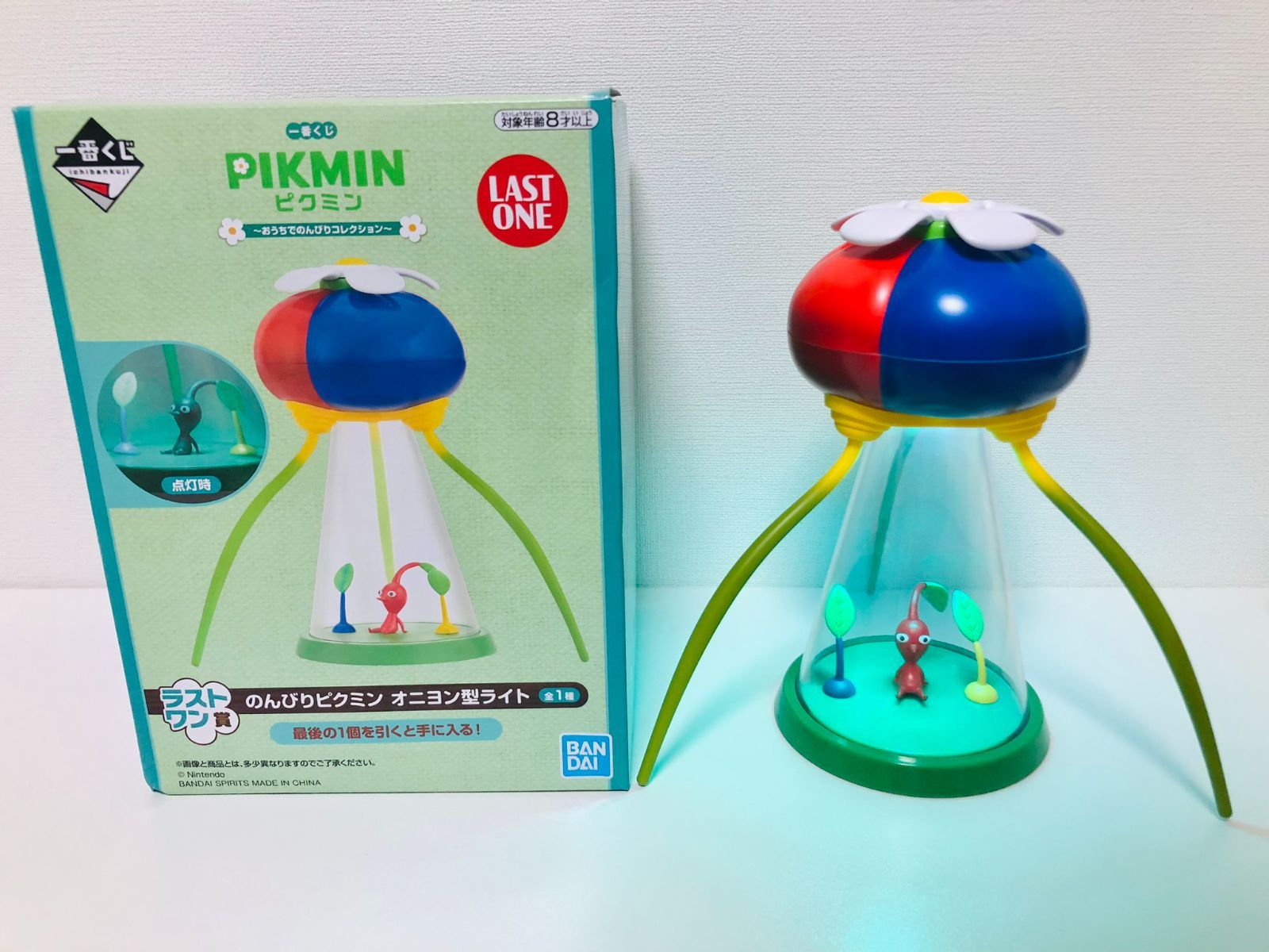 ピクミン　一番くじ　ラストワン賞　のんびりピクミン　オニヨン型ライト 一番くじ PIKMIN ピクミン ラストワン賞 のんびりピクミン オニヨン型