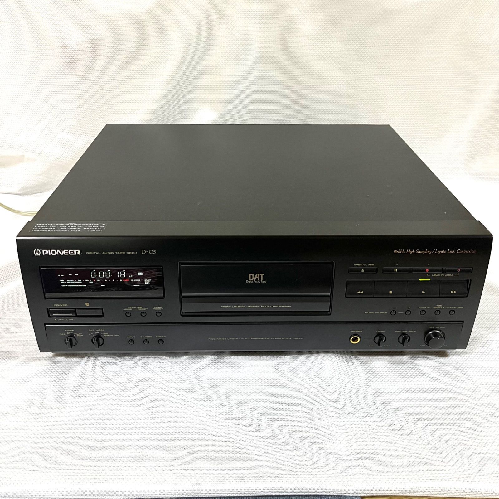 美品】Pioneer D-05 DATデッキ パイオニア ダット デジタルオーディオ