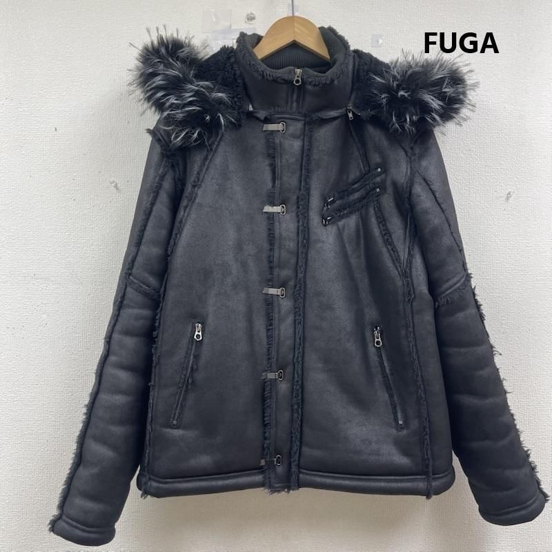 フーガ N2B ムートン ファー メタル フック ジャケット fg25-h02