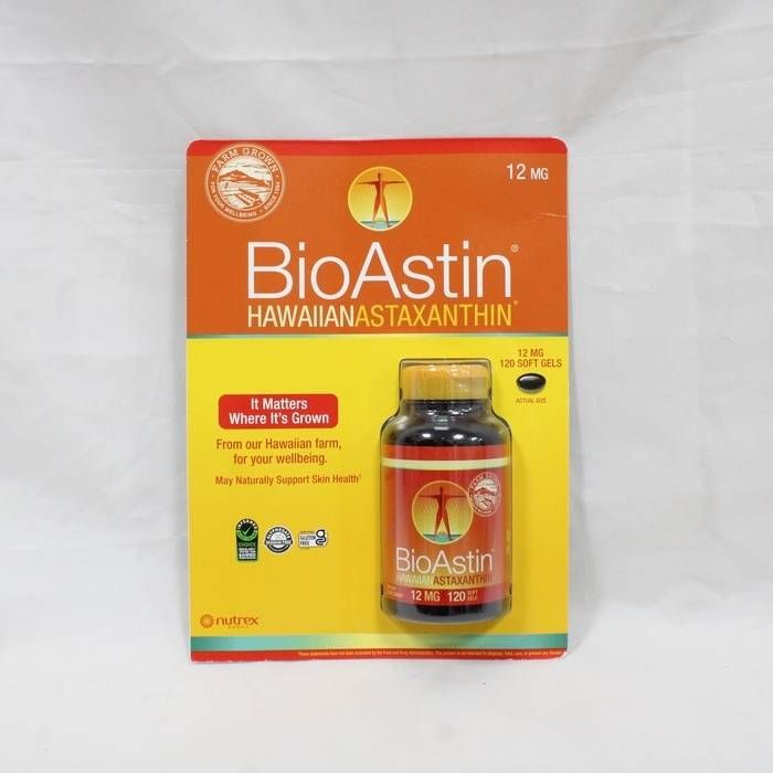 【新品】BioAstin ハワイアンアスタキサンチン 12mg 120ソフトジェル 期限2028.06.03☆◎174◎◆1