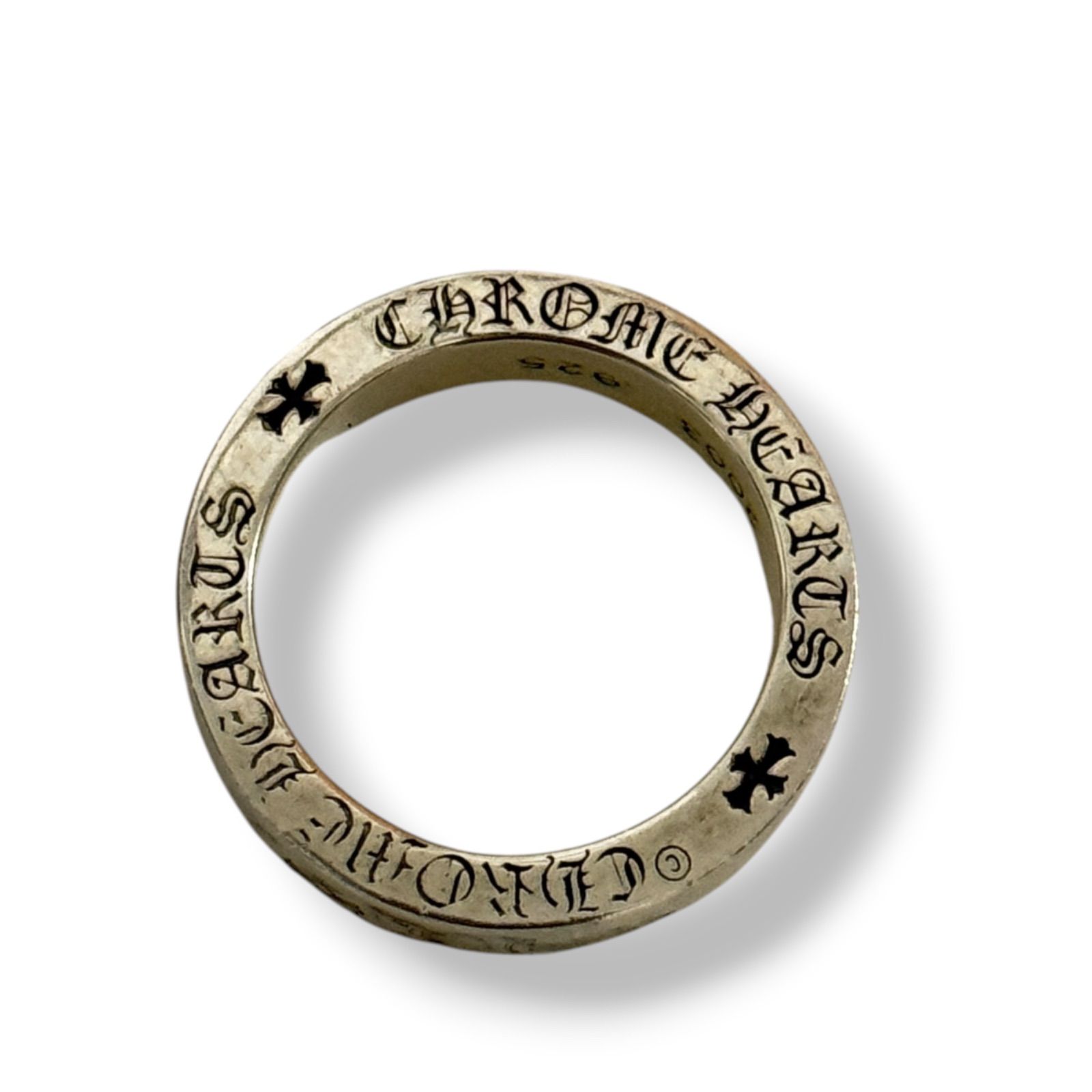 美品 CHROME HEARTS クロムハーツ シルバーリング 2003-925 リング 