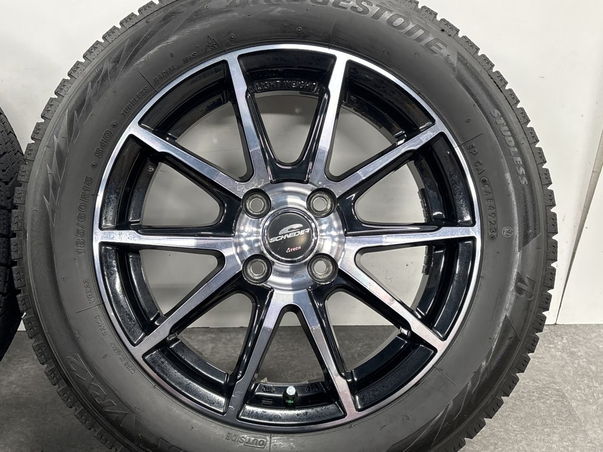 185/60R15 ブリヂストンVRX2 スタッドレス アクア ヤリス フィット 楽天市場】ブリジストン アクア スタッドレスタイヤ 185／60r15の通販