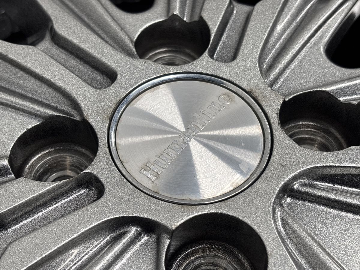 バリ溝】ヒューマンライン 14in 5.5J +45 PCD114.3 ヨコハマ アイス