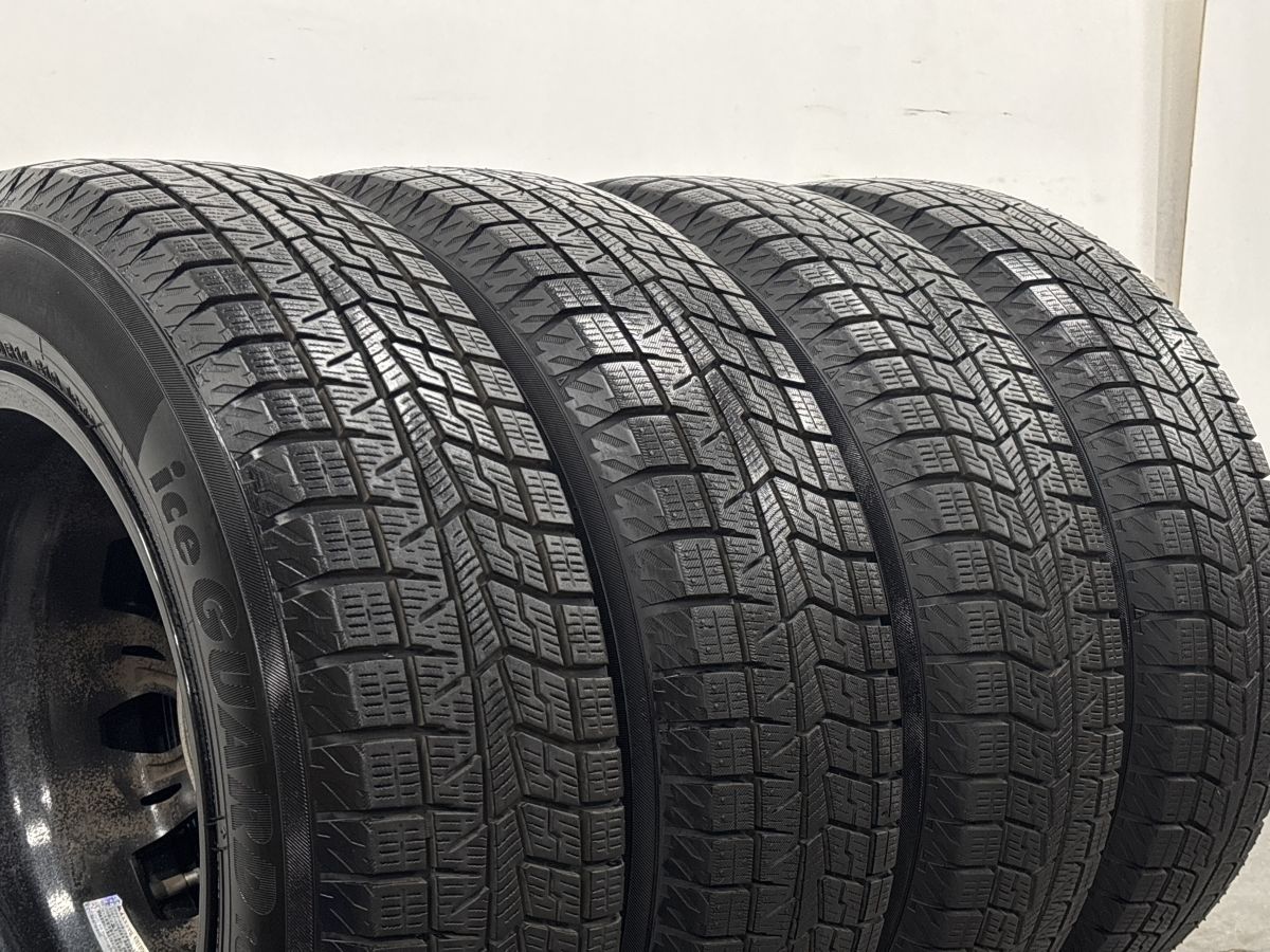 バリ溝】ヒューマンライン 14in 5.5J +45 PCD114.3 ヨコハマ アイス