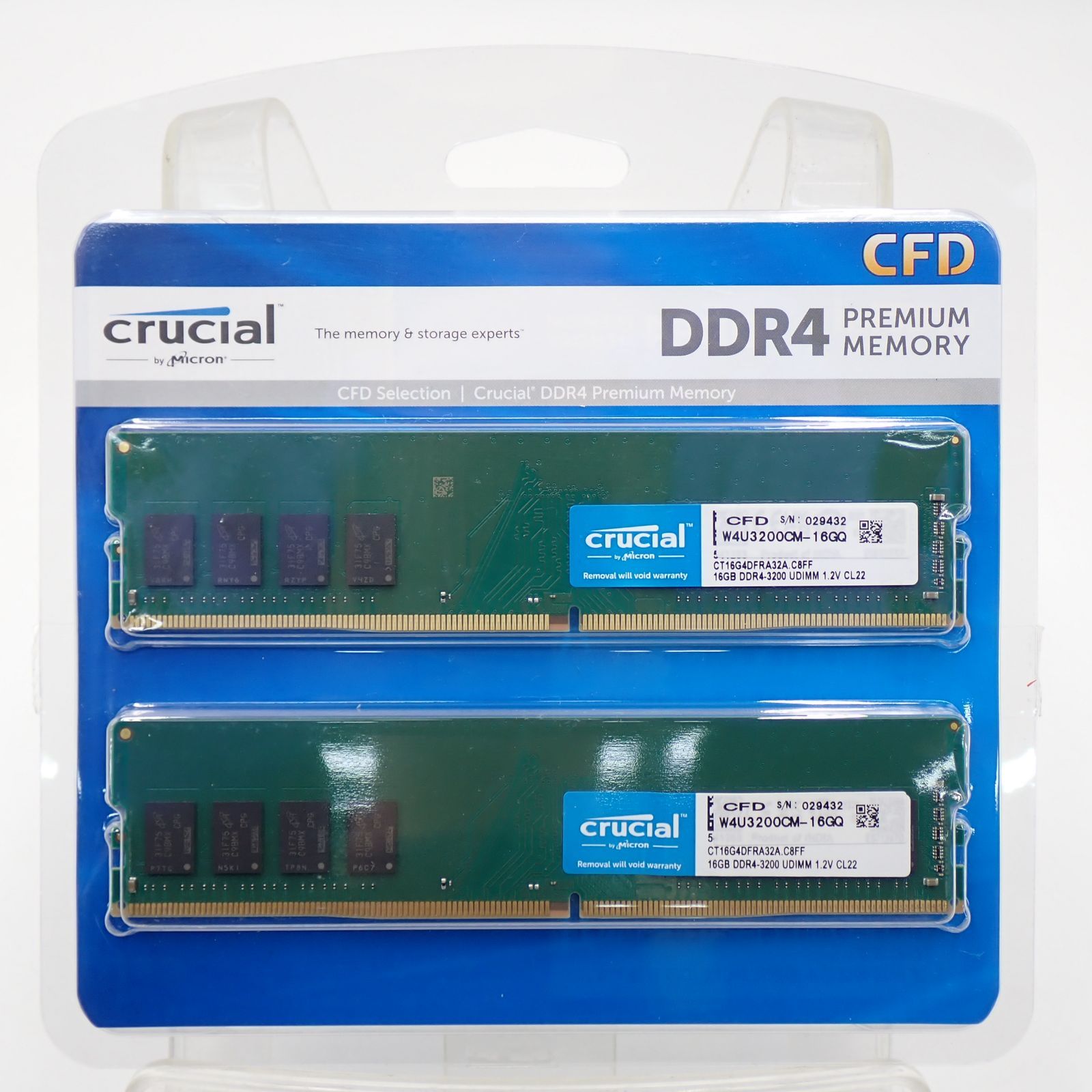Crucial DDR4 16GBx2 32GB メモリー 動作保証 - メルカリ Crucial DDR4 16GBx2 32GB メモリー 動作保証 - メルカリ
