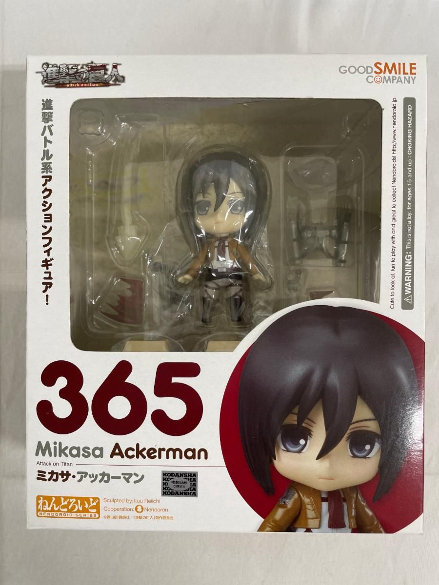 ねんどろいど 365 進撃の巨人 ミカサ・アッカーマン - メルカリ