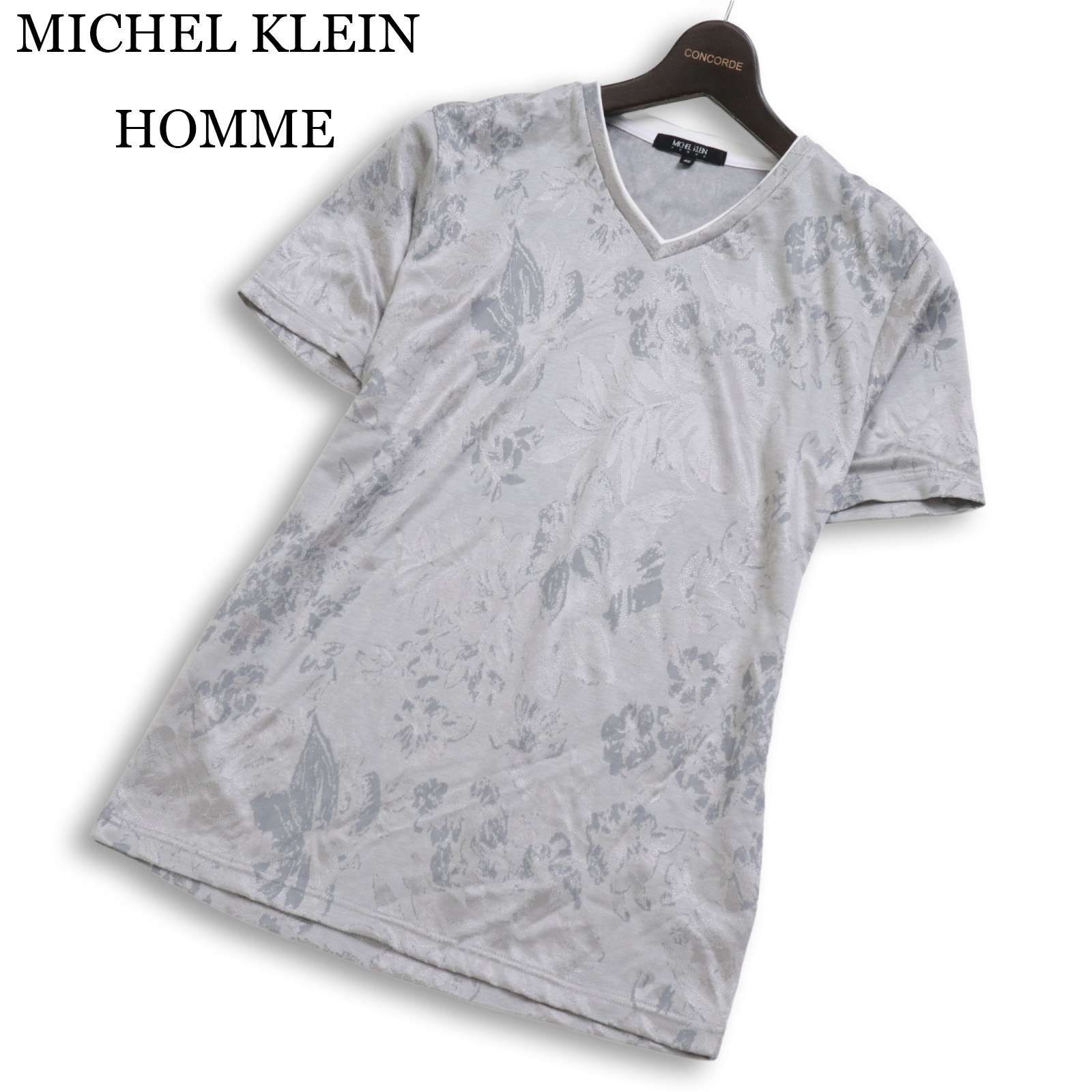 MICHEL KLEIN HOMME ミッシェルクラン オム 春夏☆ 半袖 スリム 