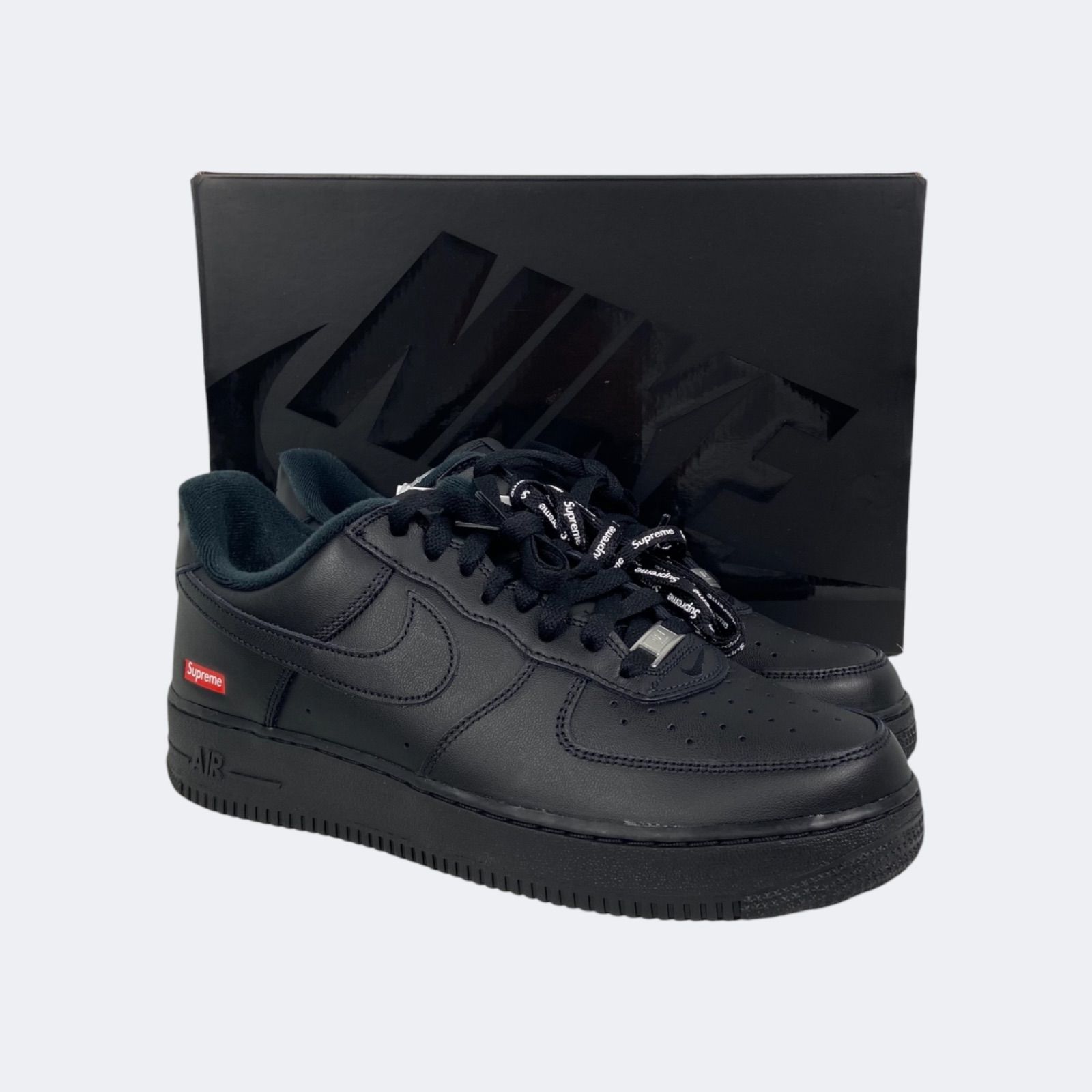 Supreme × NIKE AIR FORCE 1 LOW BLACK CU9225-001 シュプリーム