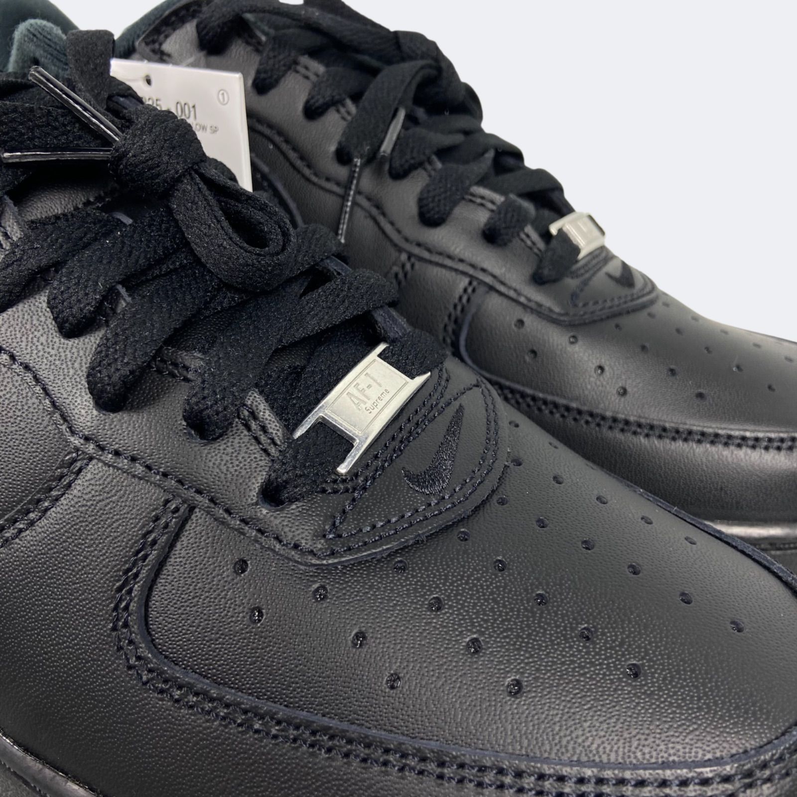 Supreme × NIKE AIR FORCE 1 LOW BLACK CU9225-001 シュプリーム 
