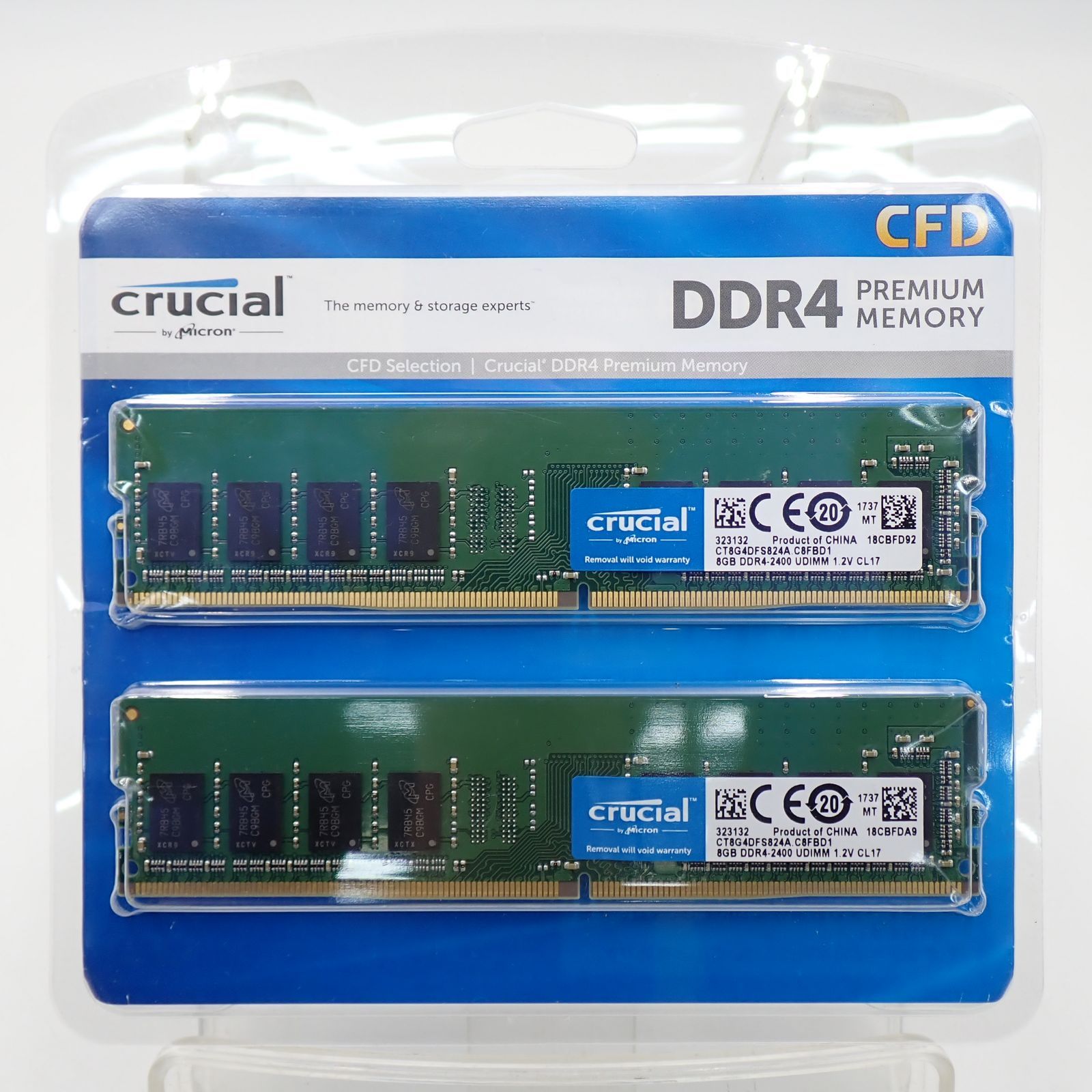 PCパーツ Crucial 16GB DDR4 -3200 メモリ