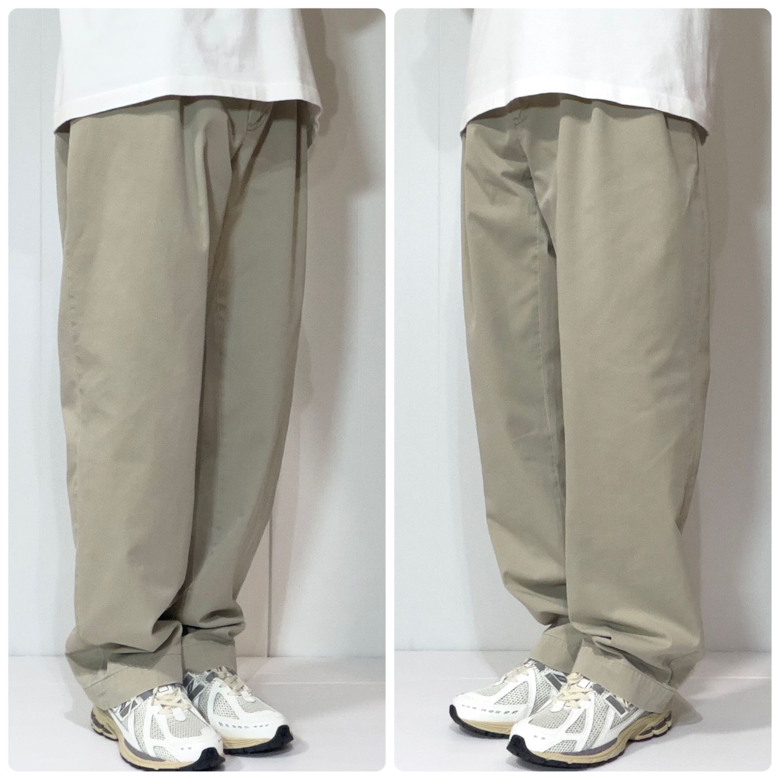 希少モデル 90s Polo Ralph Lauren ETHAN PANT W36L32 ベージュ ポロ