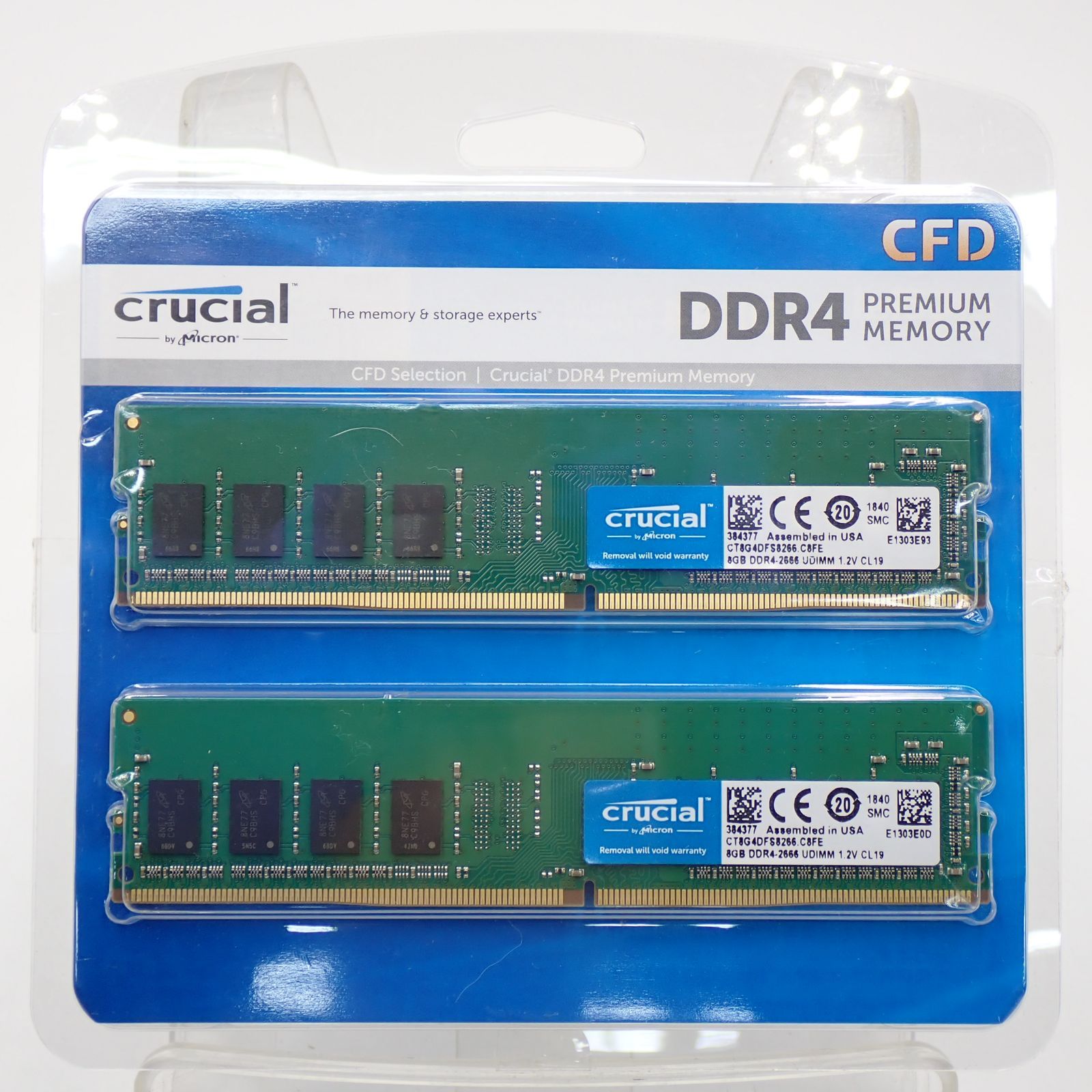 DDR4 16GB(8GB×2) Crucial PCメモリ 中古 送料無料 - メルカリ